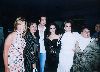 Hanan Turk : hanan tork and her husband Khaled with Menna Shalabi and Hind Sabri