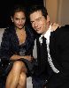 Jill Goodacre : Jill Goodacre and her husband singer Harry Connick Jr. backstage during a CNN party