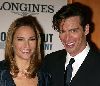 Jill Goodacre : Harry Connick Jr. with his wife Jill Goodacre at The Pajama Game 2006