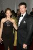 Jill Goodacre : jill goodacre pictures wearing an elegant dark brown dress with her husband harry connick