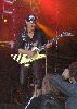 Scorpions  band  : Matthias Jabs playing his guitar