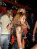 Tila Tequila picture as she arrives at Palma Nightclub Baltimore wearing a mini leather black dress