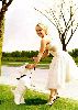 Hayden Panettiere : hayden panettiere poster playing with a puppy at glamour magazine latest issue