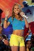 Mariah Carey : Mariah in yellow shorts at the 2008 teen choice awards