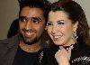 Nancy Ajram : Nancy photo with a fan in Belgium