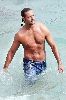 Josh Holloway : latest appearance of Josh Holloway swimming topless