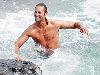 Josh Holloway : Josh Holloway shoots a commercial for Davidoff s  Cool Water  in warm waters of Hawaii