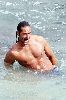 Josh Holloway : wearing only a pair of jeans in the Pacific Ocean