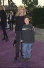 Loni Anderson : Loni with her adopted son Quinton at the Los Angeles premiere of Snow Day