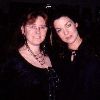 Claudia Christian : a picture of claudia christian with a fan