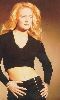 Mindy McCready : in a black mini shirt