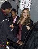 Mariah Carey : Mariah Carey and Nick Cannon backstage at the CBS Early Show and grants a wish come true with Macy s Believe Campaign and Make-A-Wish-Foundation - Copy