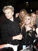 Avril Lavigne accompanied by her husband Deryck Whibley leaving Bar Deluxe in Los Angeles, California