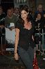 Lisa Snowdon : in a simple denim pants attending The Bourne Ultimatum UK Premiere in London in 2007