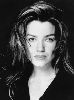 Claudia Christian : black and white picture