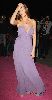 Lisa Snowdon : a layered long light purple dress at the Breast Cancer Care Fashion Show in October this year 2008