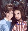 Lana Wood : large photo with sister Natalie Wood