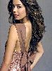 Azra Akin : wallpaper of stylish Azra in a light brown dress