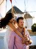 Azra Akin hugging turkish actor and model Kivanc Tatlitug