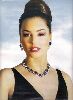 Azra Akin diamond earrings and necklaces