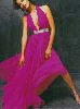 Azra Akin looking glam in a pink chiffon dress