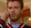 Kivanc Tatlitug on the phone from Gumus series