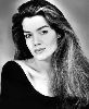 Claudia Christian black and white picture