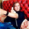 Michael Pitt talking on the phone