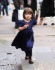 Suri Cruise : on the streets of Manhattan on November 24, 2008 in New York City