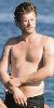 Kivanc Tatlitug : topless swimming on the sea