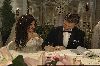 Songul Oden at her wedding to Kivanc Tatlitug in Muhannad and noor