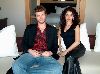 Songul Oden picture with Kivanc Tatlitug