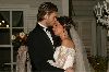 Songul Oden and Kivanc Tatlitug on their wedding day