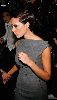 VICTORIA BECKHAM : at the Launch  Signature  in newyork city wearing a large diamond stone wedding ring