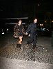 VICTORIA BECKHAM : arriving at Nobu restaurant on November 2008 with David Beckham