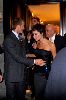 VICTORIA BECKHAM : large picture with David Beckham having dinner at restaurant DA Giannino on December 2008