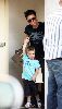 VICTORIA BECKHAM : with Cruz Beckham at Colour Be Mine