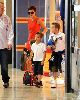 VICTORIA BECKHAM : with her three boys for Romeo Birthday Party