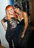 Rihanna : with Haley Williams of Paramore arrive at MTV station on October 9, 2007 in New York City