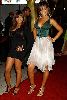 rihanna on the red carpet with a pony hairstyle at the 2005 world music awards