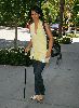 Rihanna walking with her injured right foot