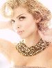 AnnaLynne McCord : large poster for print - black thin eyeliner makeup and wavy short blond hair