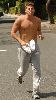 David Boreanaz latest picture running topless