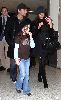 Kate Beckinsale : with husband Len Wiseman and her daughter Lily Mo Sheen arriving at Los Angeles International Airport after returning from a trip yesterday 3rd, January, 2009