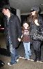 Kate Beckinsale : holding her daughter s hand at LAX airport with her husband Len Wisemanon 3rd, January, 2009