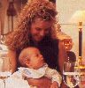 Jett Travolta baby picture with his mommy Kelly Preston