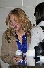 Kate Hudson : and Anne Hathaway sharing a cup of coffee together for Bride Wars movie promotion yesterday 5th January 2009