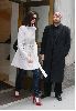 Anne Hathaway : accompanied by a bodyguard heading towards a building in New York City, yesterday s afternoon 5th January 2009