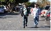 Elijah Wood candids with a friend in Venice, California yesterday 5th January 2009