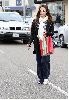 Jessica Alba candids walking on Beverly Hills streets after shopping yesterday 5th January 2009